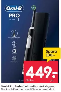 Oral B - Pro Series 1 eltandborste