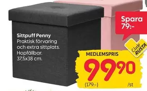 Extra - Sittpuff Penny