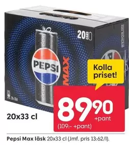 Pepsi - Max läsk