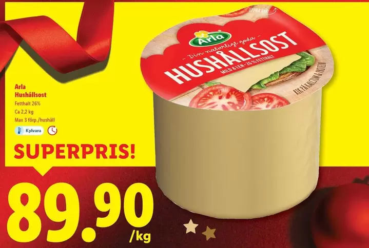 Arla - Hushållsost