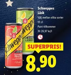 Schweppes - Läsk