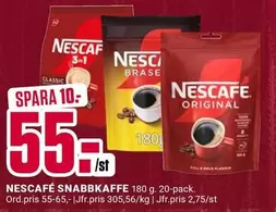 Nescafe - SNABBKAFFE