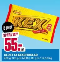 Cloetta - KEXCHOKLAD