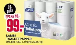 Lambi - TOALETTPAPPER