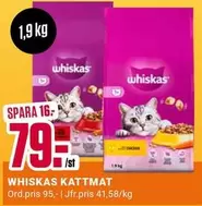 whiskas - KATTMAT