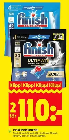 Finish - Maskindiskmedel