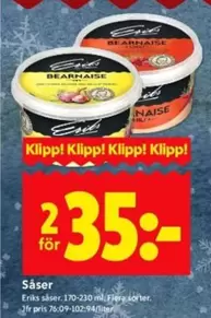 Eriks såser - Såser