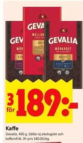 gevalia - Kaffe