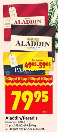 marabou - Aladdin/Paradis