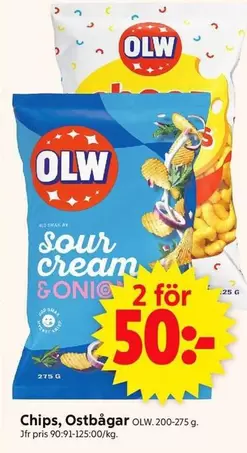 OLW - Chips, Ostbågar