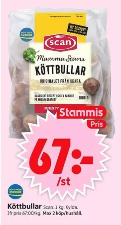 Scan - KÖTTBULLAR