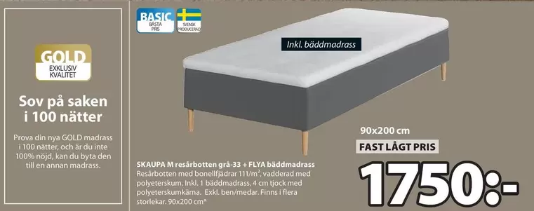resårmadrass
