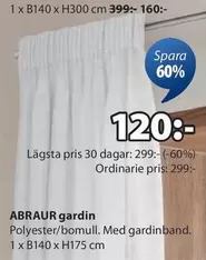 ABRAUR gardin