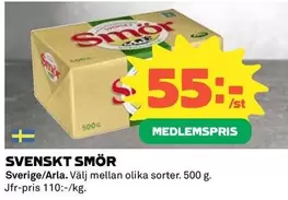 SVENSKT SMÖR