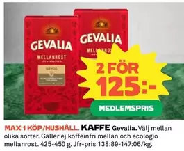 gevalia - KAFFE