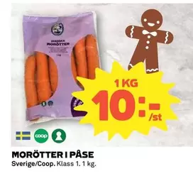 Coop - MORÖTTER I PÅSE