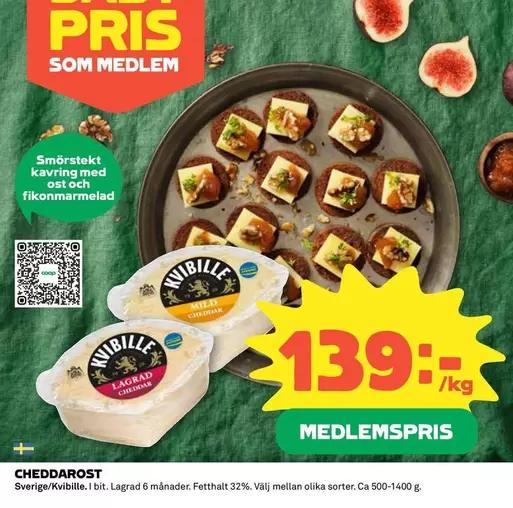 Kvibille - CHEDDAROST