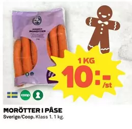 Coop - MORÖTTER I PÅSE