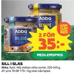 Abba - SILL I GLAS