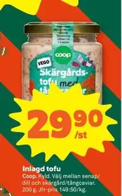 Coop - Inlagd tofu