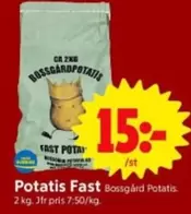 Potatis Fast Bossgård Potatis