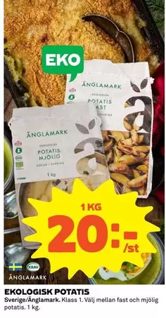 Änglamark - EKOLOGISK POTATIS