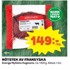NÖTSTEK AV FRANSYSKA