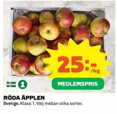 RÖDA ÄPPLEN