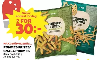 Coop - POMMES FRITES/ SMALA POMMES