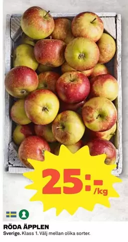 RÖDA ÄPPLEN