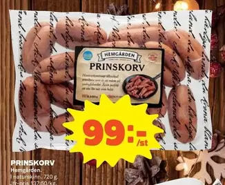 Svea - PRINSKORV