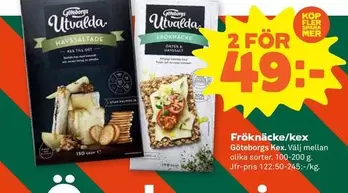 Göteborgs - Fröknäcke/kex