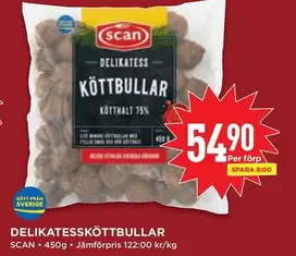 Scan - DELIKATESSKÖTTBULLAR