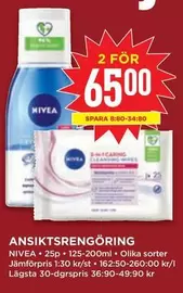 Nivea - ANSIKTSRENGORING