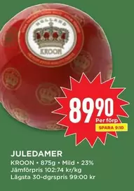 Kroon - JULEDAMER