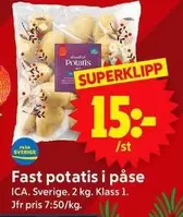 Fast potatis i påse