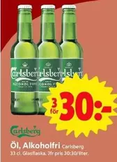 Carlsberg - Öl, Alkoholfri