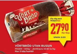 VÖRTBRÖD UTAN RUSSIN