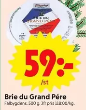 Falbygdens - Brie du Grand Pére