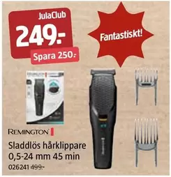 Sladdlös hårklippare