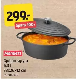 Gjutjärnsgryta