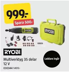 Multiverktyg 35 delar 12 V