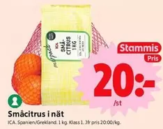 Småcitrus i nät