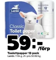 Lambi - Toalettpapper