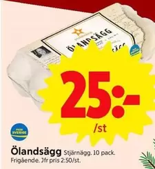 Stjärnägg - Ölandsägg