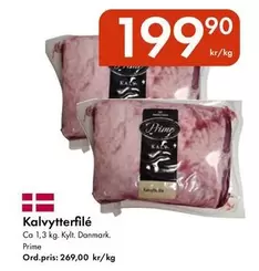 Prime - Kalvytterfilé