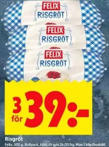 Felix - Risgröt