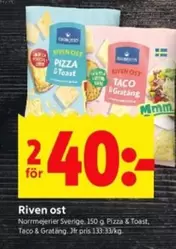 norrmejerier - Riven ost