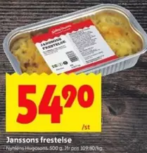 Nyhlens - Janssons frestelse