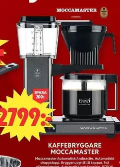 Moccamaster - KAFFEBRYGGARE